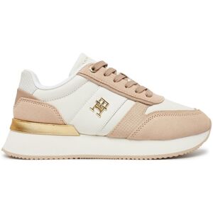 Tommy Hilfiger Sneakersy Th Fashion Runner FW0FW08475 Béžová Ženy Tommy Hilfiger Sneakersy Th Fashion Runner FW0FW08475 Béžová Ženy