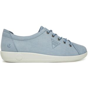 ECCO Sneakersy Soft 2.0 Tie 20650302434 Modrá Ženy ECCO Sneakersy Soft 2.0 Tie 20650302434 Modrá Ženy