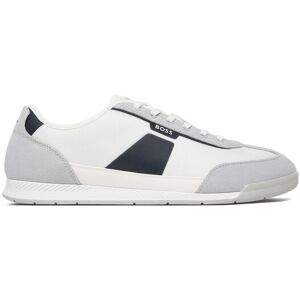 BOSS Sneakersy Nitan 50557886 Biela Muži BOSS Sneakersy Nitan 50557886 Biela Muži