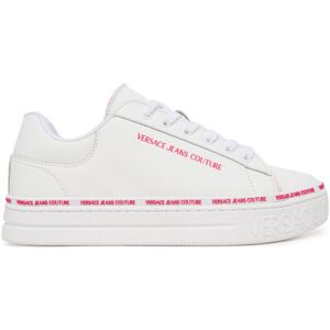 Versace Jeans Couture Sneakersy 79VA3SK5 Biela Ženy Versace Jeans Couture Sneakersy 79VA3SK5 Biela Ženy