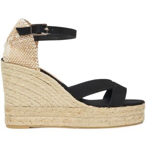 Castañer Espadrilky Bruna/8ED/001025761 Čierna Ženy Castañer Espadrilky Bruna/8ED/001025761 Čierna Ženy