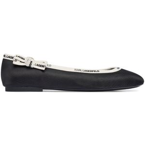 KARL LAGERFELD Baleríny Karo KL40129 Čierna Ženy KARL LAGERFELD Baleríny Karo KL40129 Čierna Ženy