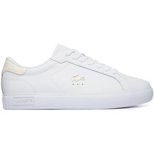 Lacoste Sneakersy Powercourt 50SFA0154 Biela Ženy Lacoste Sneakersy Powercourt 50SFA0154 Biela Ženy