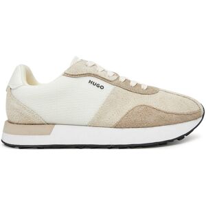 HUGO Sneakersy Kiria Runn hsdme 50541592 Écru Ženy HUGO Sneakersy Kiria Runn hsdme 50541592 Écru Ženy