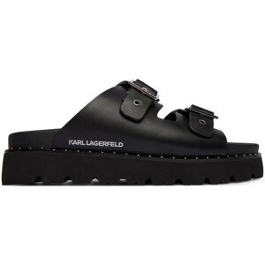 KARL LAGERFELD Šľapky Kaia KL81506 Čierna Ženy KARL LAGERFELD Šľapky Kaia KL81506 Čierna Ženy
