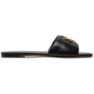 Tory Burch Šľapky Eleanor Slide 157966 Čierna Ženy Tory Burch Šľapky Eleanor Slide 157966 Čierna Ženy
