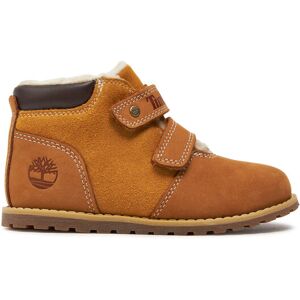Timberland Šnurovacia obuv Pokey Pine Warm Line A1NQ3 Hnedá Deti Timberland Šnurovacia obuv Pokey Pine Warm Line A1NQ3 Hnedá Deti