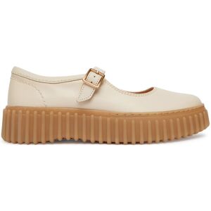 Clarks Poltopánky Torhill Jane 26186305 Écru Ženy Clarks Poltopánky Torhill Jane 26186305 Écru Ženy