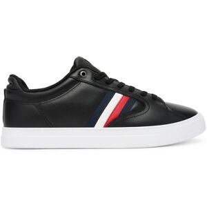Tommy Hilfiger Sneakersy Icon Court Stripes FM0FM05628 Čierna Muži Tommy Hilfiger Sneakersy Icon Court Stripes FM0FM05628 Čierna Muži