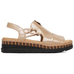 Rieker Sandále CEO-V7972-60 Zlatá Ženy Rieker Sandále CEO-V7972-60 Zlatá Ženy