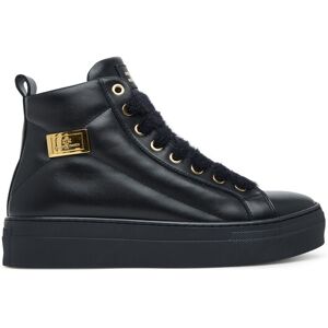 Elisabetta Franchi Členková obuv High Top Lace Up F4-A9E-0362-1251930 D Čierna Deti Elisabetta Franchi Členková obuv High Top Lace Up F4-A9E-0362-1251930 D Čierna Deti