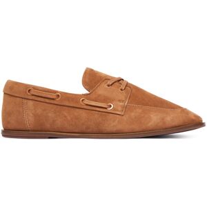 Calvin Klein Poltopánky Ess Boatshoe Suede HW0HW03290 Hnedá Ženy Calvin Klein Poltopánky Ess Boatshoe Suede HW0HW03290 Hnedá Ženy