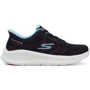 Skechers Sneakersy GO WALK Now - Khloe 125643/BKPR Čierna Ženy Skechers Sneakersy GO WALK Now - Khloe 125643/BKPR Čierna Ženy