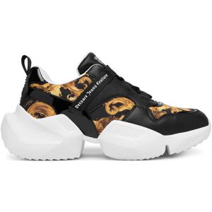 Versace Jeans Couture Sneakersy 80VA3SU7 ZSE19 G89 Čierna Ženy Versace Jeans Couture Sneakersy 80VA3SU7 ZSE19 G89 Čierna Ženy
