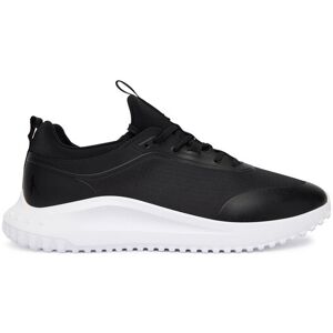 Calvin Klein Sneakersy Eva Runner Laceup Sock Mat Mix YM0YM01443 Čierna Muži Calvin Klein Sneakersy Eva Runner Laceup Sock Mat Mix YM0YM01443 Čierna Muži
