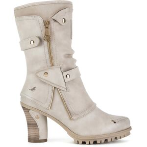 Mustang Členková obuv 1141-606 Béžová Ženy Mustang Členková obuv 1141-606 Béžová Ženy