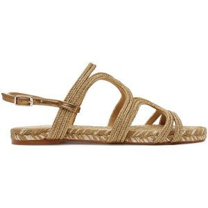 Castañer Espadrilky Pitra/266 025585 Zlatá Ženy Castañer Espadrilky Pitra/266 025585 Zlatá Ženy
