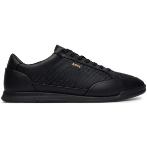 BOSS Sneakersy Nitan 50568501 Čierna Muži BOSS Sneakersy Nitan 50568501 Čierna Muži