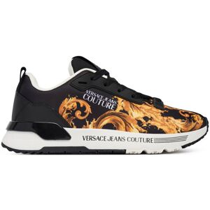 Versace Jeans Couture Sneakersy 80VA3SAA ZSE00 Čierna Ženy Versace Jeans Couture Sneakersy 80VA3SAA ZSE00 Čierna Ženy