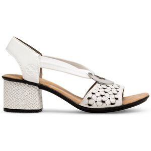 Rieker Sandále 64677-80 Biela Ženy Rieker Sandále 64677-80 Biela Ženy