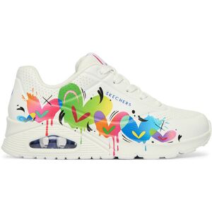 Skechers Sneakersy Jason Naylor: Uno - Open Your Heart 190008/WMLT Biela Ženy Skechers Sneakersy Jason Naylor: Uno - Open Your Heart 190008/WMLT Biela Ženy