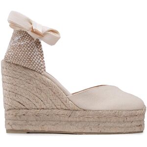 Castañer Espadrilky Chiara/8ED/001 020992-203-35 Biela Ženy Castañer Espadrilky Chiara/8ED/001 020992-203-35 Biela Ženy