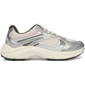 HUGO Sneakersy GO2 50558025 Strieborná Muži HUGO Sneakersy GO2 50558025 Strieborná Muži