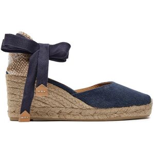 Castañer Espadrilky Carina/6/002 021644 Modrá Ženy Castañer Espadrilky Carina/6/002 021644 Modrá Ženy