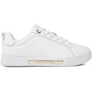 Tommy Hilfiger Sneakersy Chique Court Sneaker FW0FW07634 Biela Ženy Tommy Hilfiger Sneakersy Chique Court Sneaker FW0FW07634 Biela Ženy