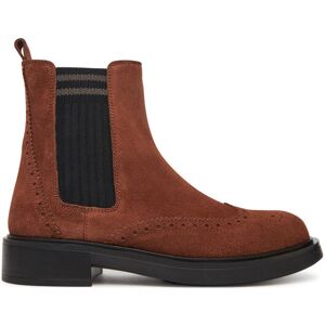 Pollini Členková obuv s elastickým prvkom SA21163G0NTF0217 Hnedá Ženy Pollini Členková obuv s elastickým prvkom SA21163G0NTF0217 Hnedá Ženy