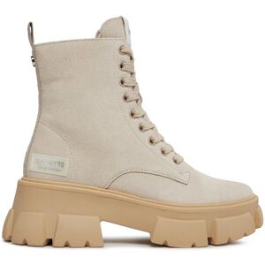 Steve Madden Outdoorová obuv Tanker Bootie SM11001261 SM11001261-846 Béžová Ženy Steve Madden Outdoorová obuv Tanker Bootie SM11001261 SM11001261-846 Béžová Ženy