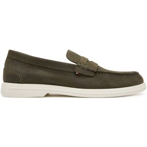 Tommy Hilfiger Mokasíny Nubuck P Loafer FM0FM05350 Kaki Muži Tommy Hilfiger Mokasíny Nubuck P Loafer FM0FM05350 Kaki Muži