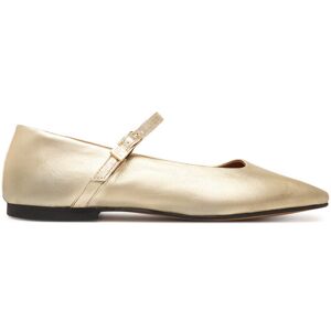 Tommy Hilfiger Baleríny Hilfiger Gold Ballerinas FW0FW09320 Zlatá Ženy Tommy Hilfiger Baleríny Hilfiger Gold Ballerinas FW0FW09320 Zlatá Ženy