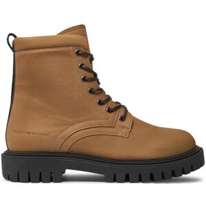 Tommy Hilfiger Outdoorová obuv Casual Hilfiger Chunk Z Nbk Boot FM0FM05149 Hnedá Muži Tommy Hilfiger Outdoorová obuv Casual Hilfiger Chunk Z Nbk Boot FM0FM05149 Hnedá Muži