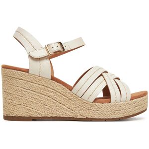 Clarks Espadrilky Sabina Strap 26181464 Écru Ženy Clarks Espadrilky Sabina Strap 26181464 Écru Ženy