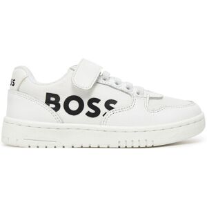 BOSS Sneakersy J51644 E Biela Deti BOSS Sneakersy J51644 E Biela Deti