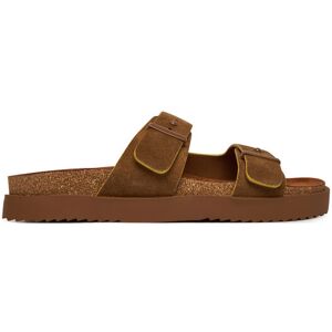 Tommy Hilfiger Šľapky Cork Adjustable Suede Sandal FM0FM05869 Hnedá Muži Tommy Hilfiger Šľapky Cork Adjustable Suede Sandal FM0FM05869 Hnedá Muži