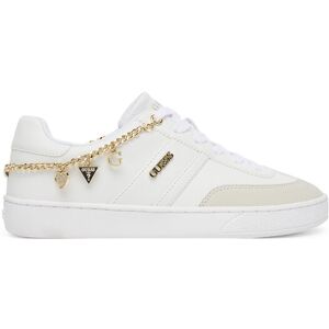 Guess Sneakersy FLTNAO LEA12 Biela Ženy Guess Sneakersy FLTNAO LEA12 Biela Ženy