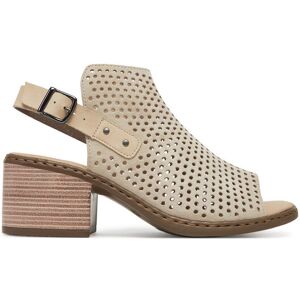Rieker Sandále CEO-V0590-60 Svetlo béžová Ženy Rieker Sandále CEO-V0590-60 Svetlo béžová Ženy