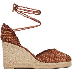 Castañer Espadrilky Cora 026131-2000 Hnedá Ženy Castañer Espadrilky Cora 026131-2000 Hnedá Ženy