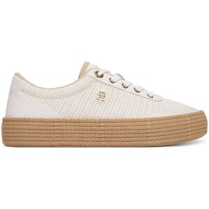 Tommy Hilfiger Espadrilky FW0FW09173 Biela Ženy Tommy Hilfiger Espadrilky FW0FW09173 Biela Ženy