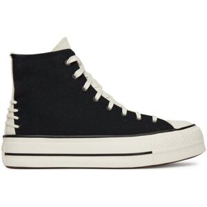 Converse Plátenky Chuck Taylor All Star Lift Platform Crafted Laces A12552C Čierna Ženy Converse Plátenky Chuck Taylor All Star Lift Platform Crafted Laces A12552C Čierna Ženy