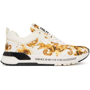 Versace Jeans Couture Sneakersy 80YA3SA1 Biela Muži Versace Jeans Couture Sneakersy 80YA3SA1 Biela Muži