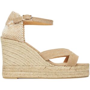Castañer Espadrilky Bruna/8ED/002 025536 Béžová Ženy Castañer Espadrilky Bruna/8ED/002 025536 Béžová Ženy