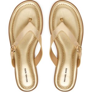 MICHAEL Michael Kors Žabky Ering Thong 40S6ERFS1M Zlatá Ženy MICHAEL Michael Kors Žabky Ering Thong 40S6ERFS1M Zlatá Ženy