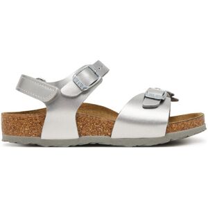 Birkenstock Sandále Rio As Flowers 1031702 S Strieborná Deti Birkenstock Sandále Rio As Flowers 1031702 S Strieborná Deti