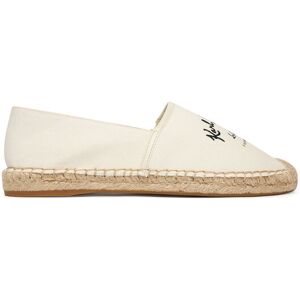 KARL LAGERFELD Espadrilky KL80110A Écru Ženy KARL LAGERFELD Espadrilky KL80110A Écru Ženy