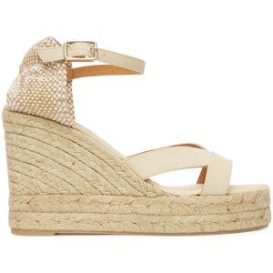 Castañer Espadrilky Bruna/8ED/001025761 Béžová Ženy Castañer Espadrilky Bruna/8ED/001025761 Béžová Ženy