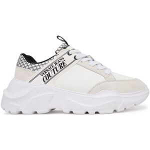 Versace Jeans Couture Sneakersy 80YA3SC2 Biela Muži Versace Jeans Couture Sneakersy 80YA3SC2 Biela Muži
