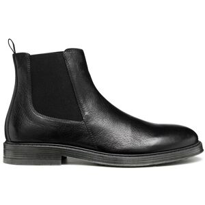 Geox Členková obuv s elastickým prvkom U Henreys U56LWC 00046 C9999 Čierna Muži Geox Členková obuv s elastickým prvkom U Henreys U56LWC 00046 C9999 Čierna Muži